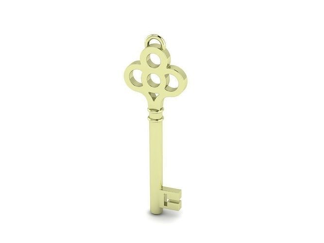 key pendant 3D print model