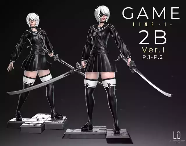 2B - 3D print - STL 