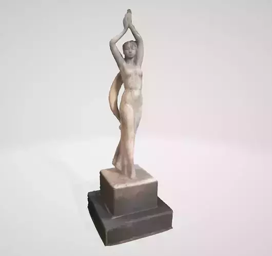 monument17 bronze statue of woman