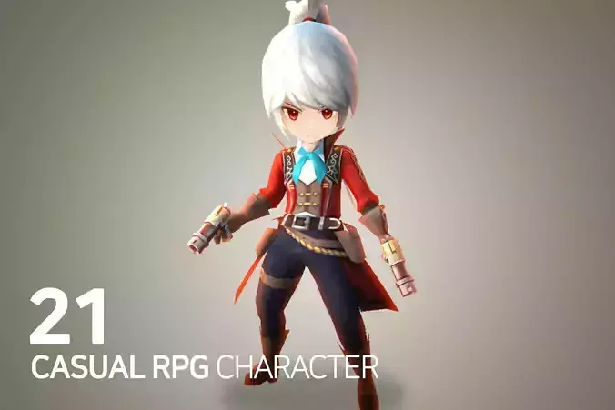 Casual RPG Character - 21 Philipe