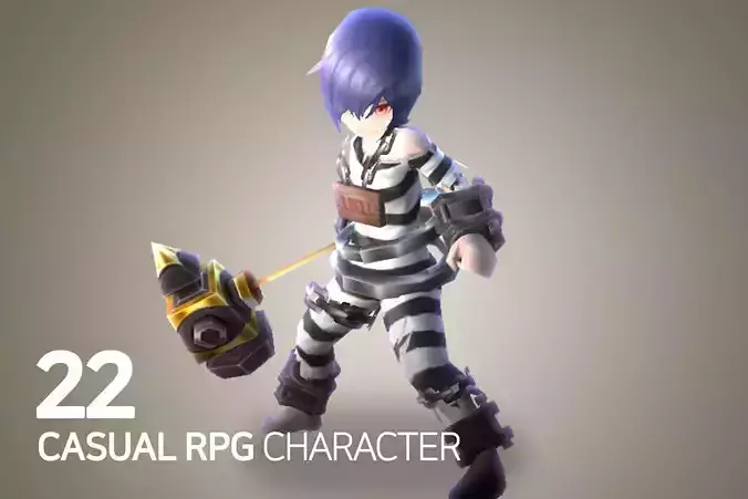 Casual RPG Character - 22 Raghell