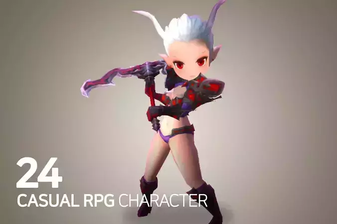 Casual RPG Character - 24 Rotia