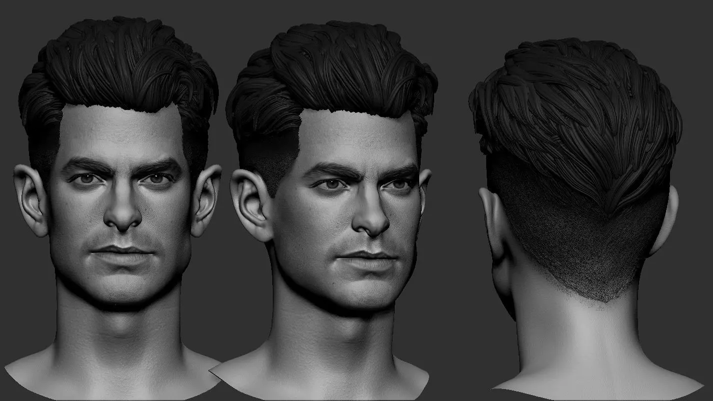 Andrew Spiderman Head 3D print model