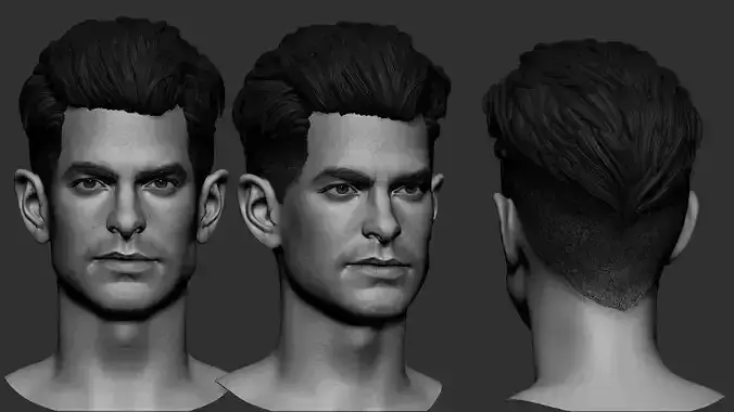 Andrew Spiderman Head 3D print model