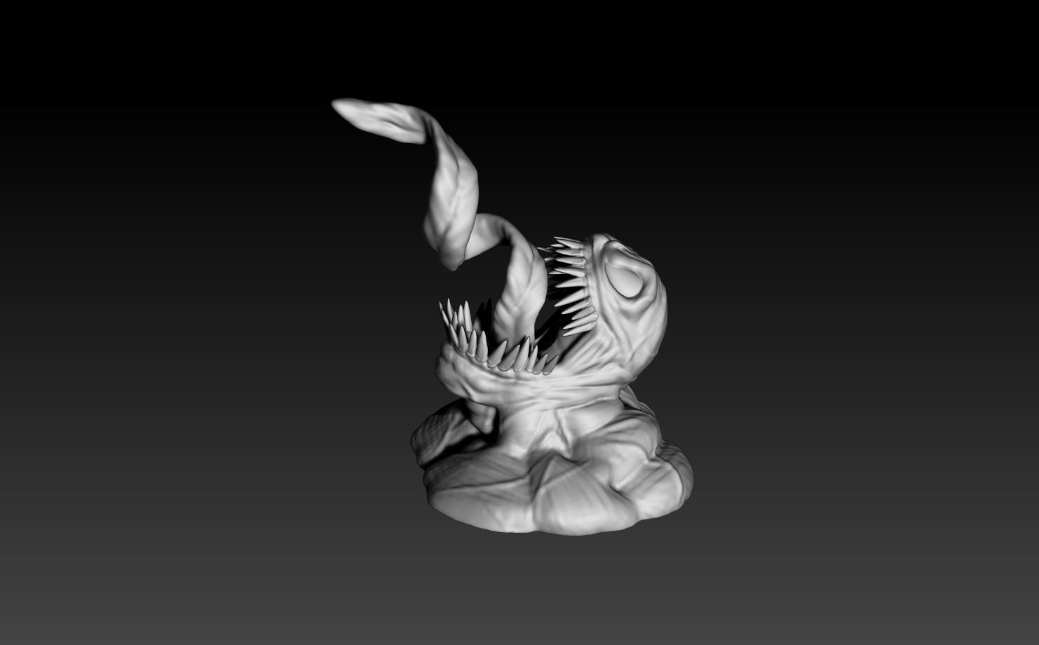Venom pen holder 3D print model_3