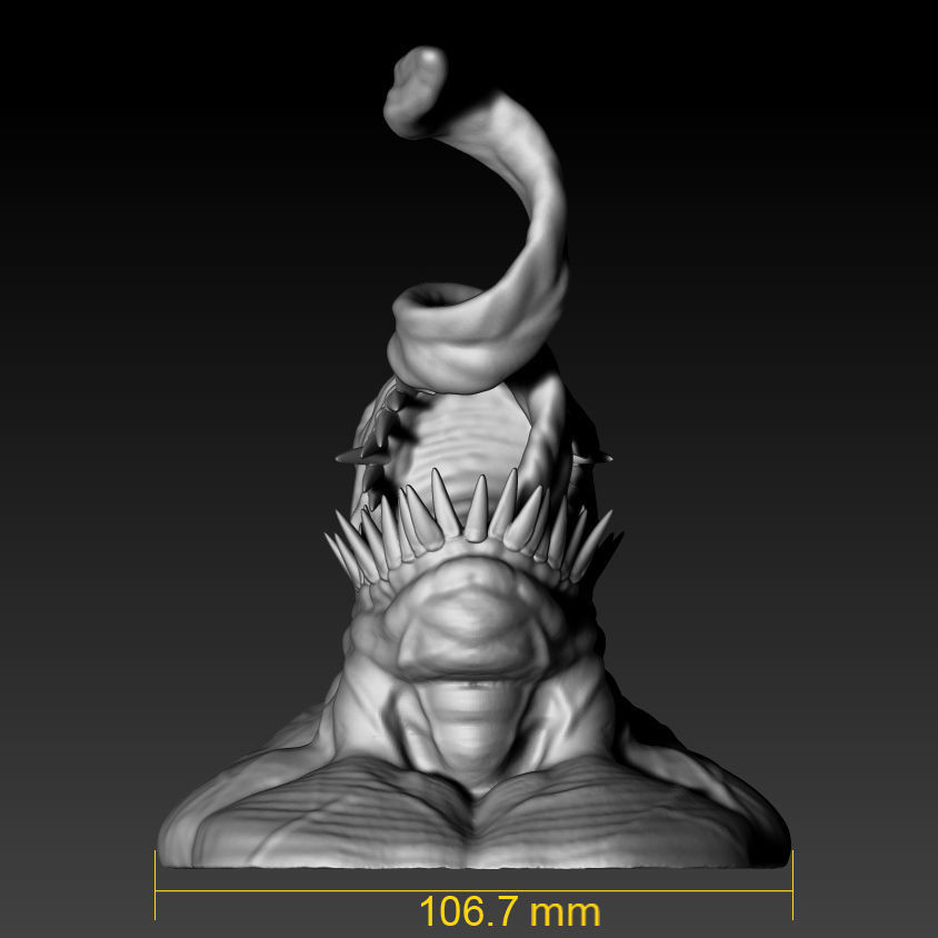 Venom pen holder 3D print model_2