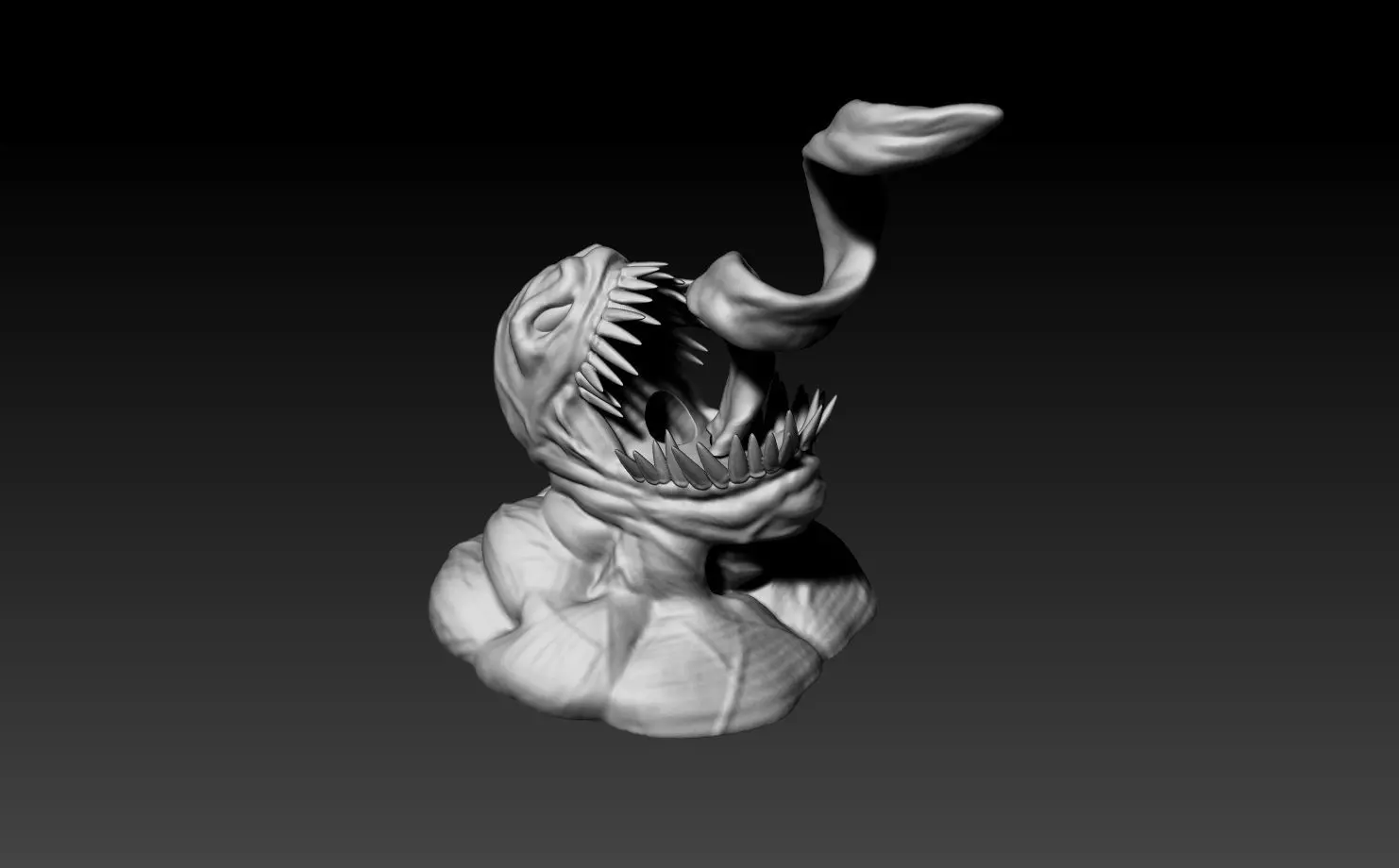 Venom pen holder 3D print model_0