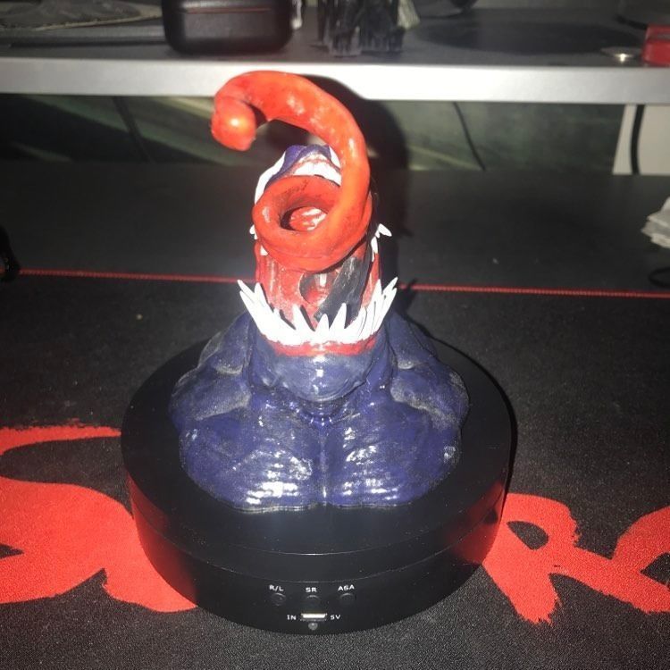 Venom pen holder 3D print model_6