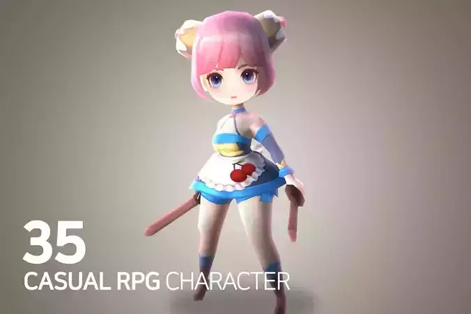 Casual RPG Character - 35 Panaseia