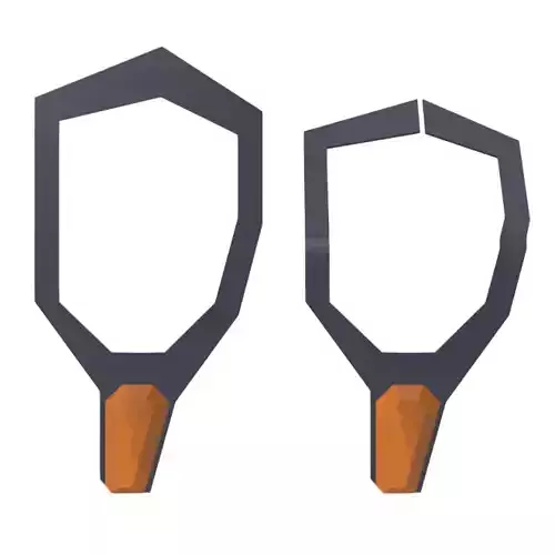 Oldschool Runescape - Life Size Amulet Of Torture two versions 3D print model