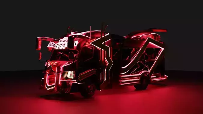 bus matatu 3D model