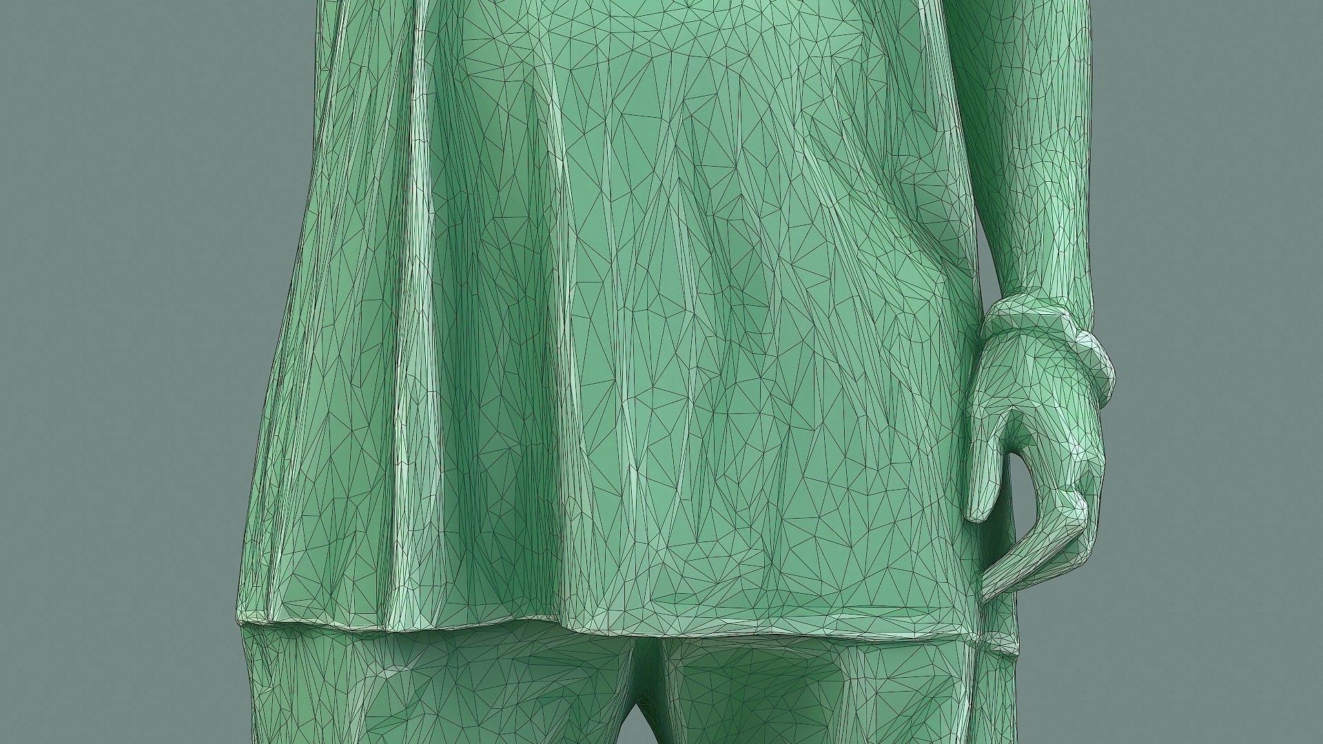 Ooops man with tattoos 3D model_11