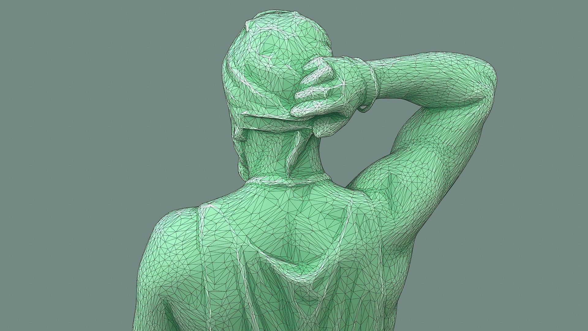 Ooops man with tattoos 3D model_15