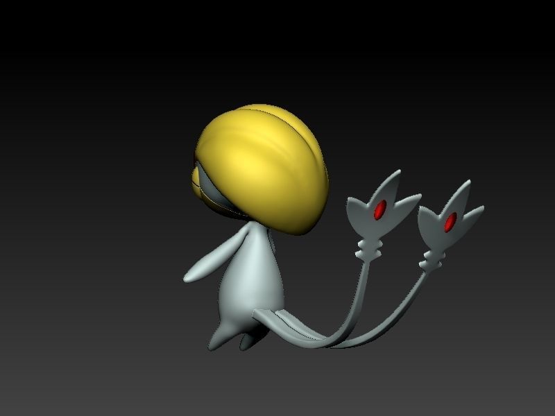 pokemon uxie 3D print model_3