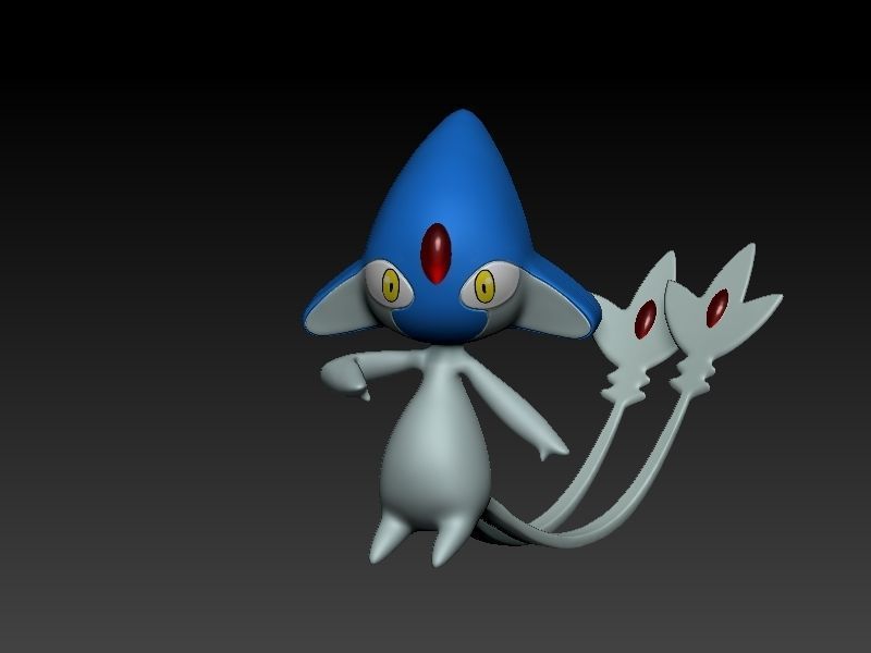 pokemon azelf 3D print model_1
