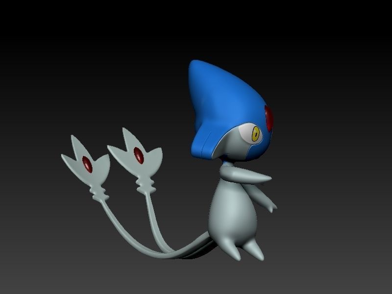 pokemon azelf 3D print model_7