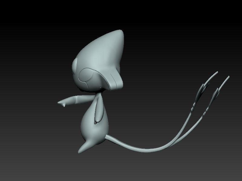 pokemon azelf 3D print model_4