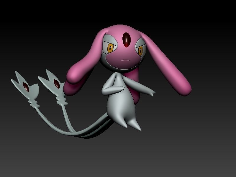 pokemon lake trio pack 3D print model_22