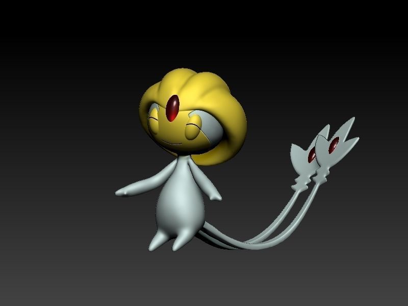 pokemon lake trio pack 3D print model_35