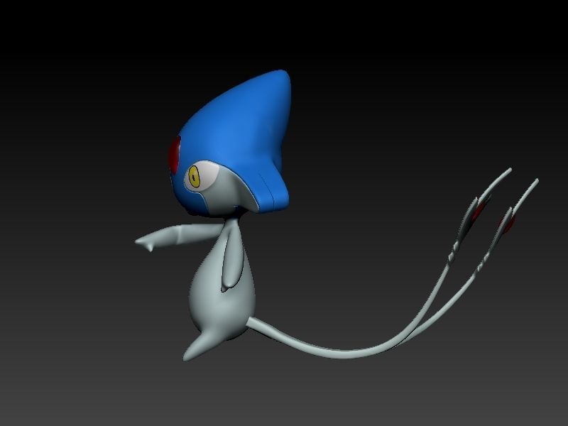 pokemon lake trio pack 3D print model_7