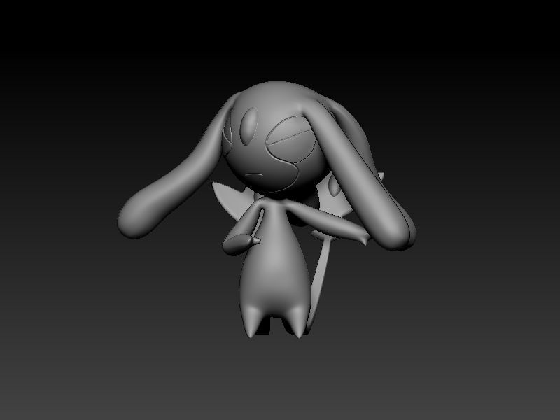 pokemon lake trio pack 3D print model_15