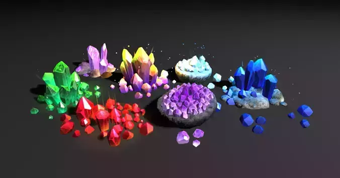 PBR Crystals Pack