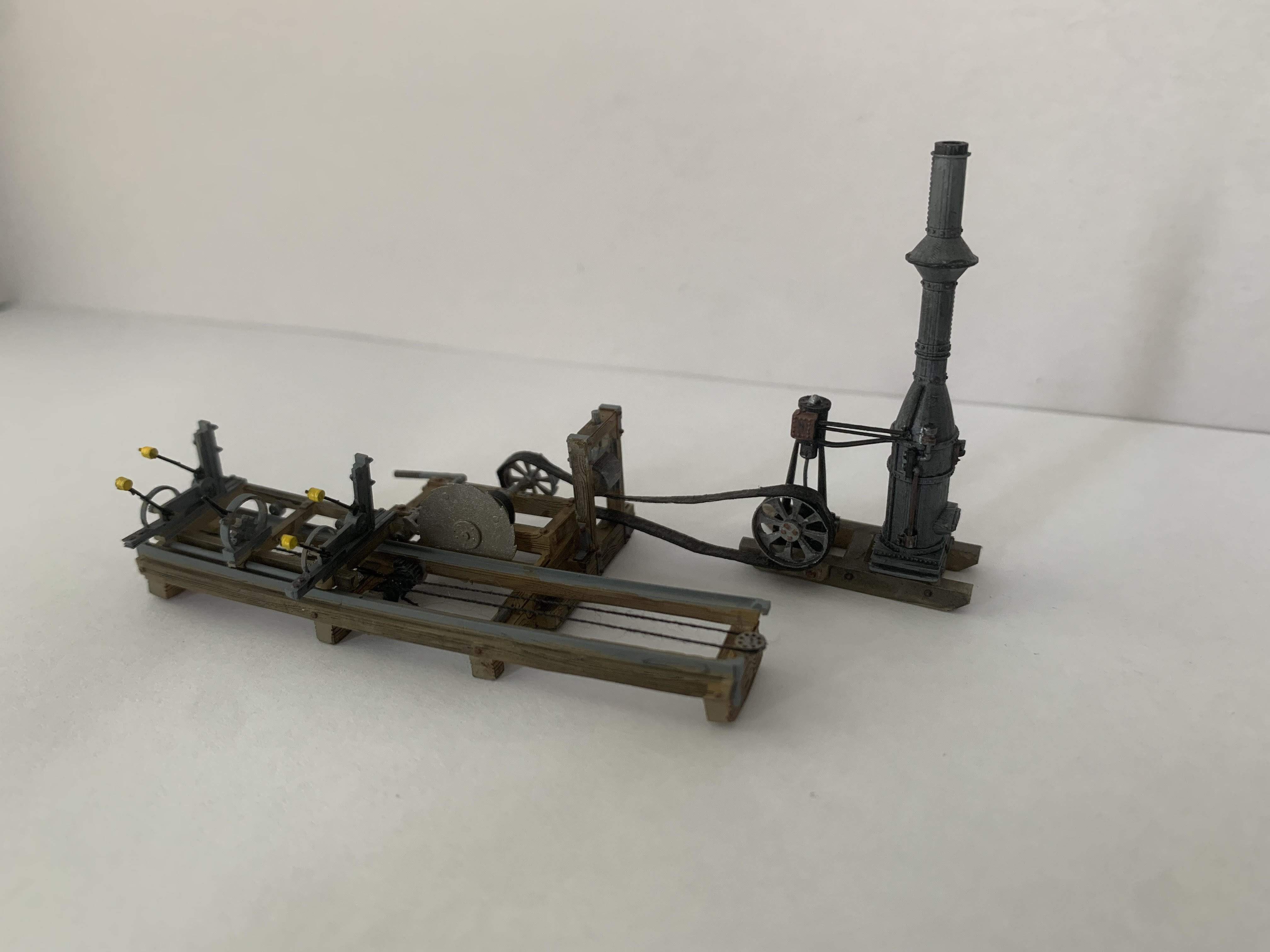 HO Scale Portable Sawmill 3D print model_1