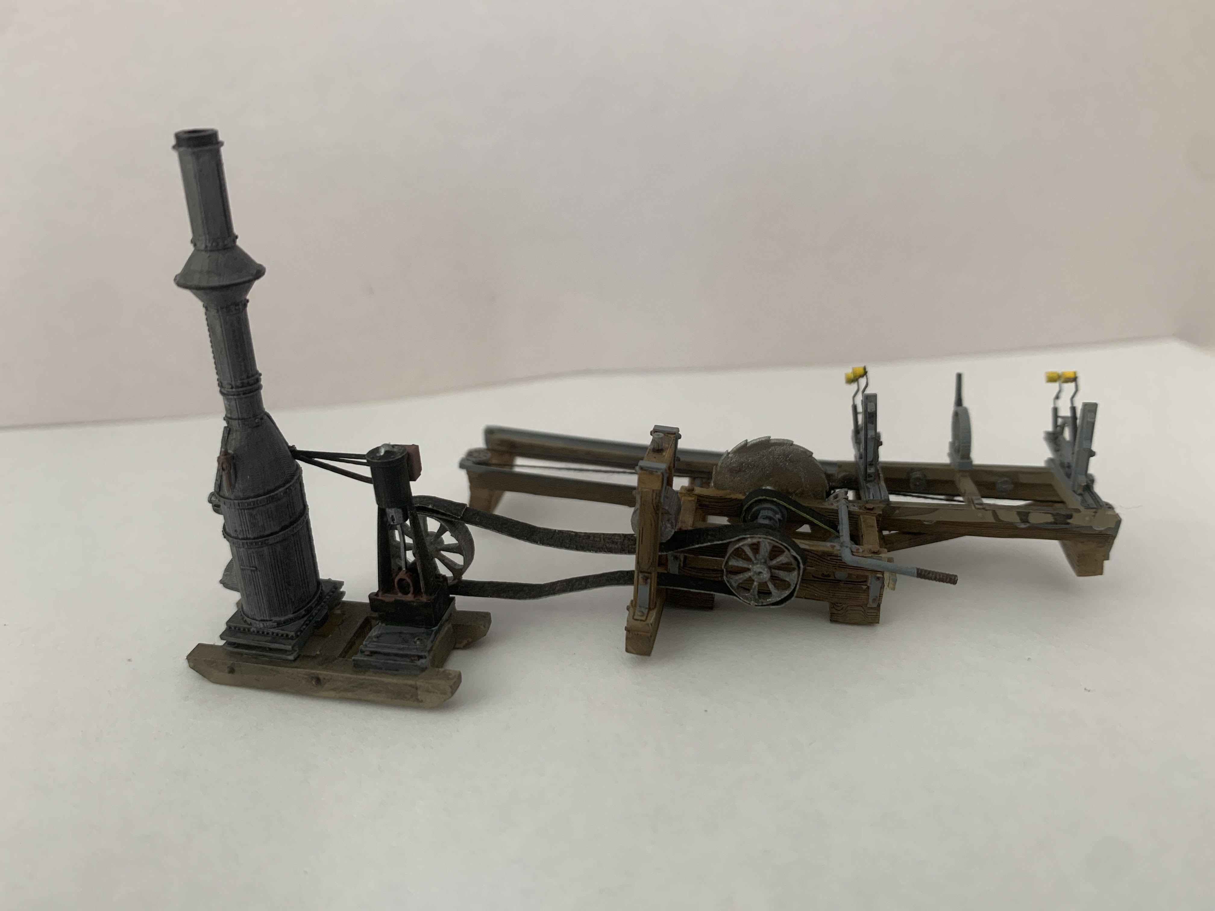 HO Scale Portable Sawmill 3D print model_3