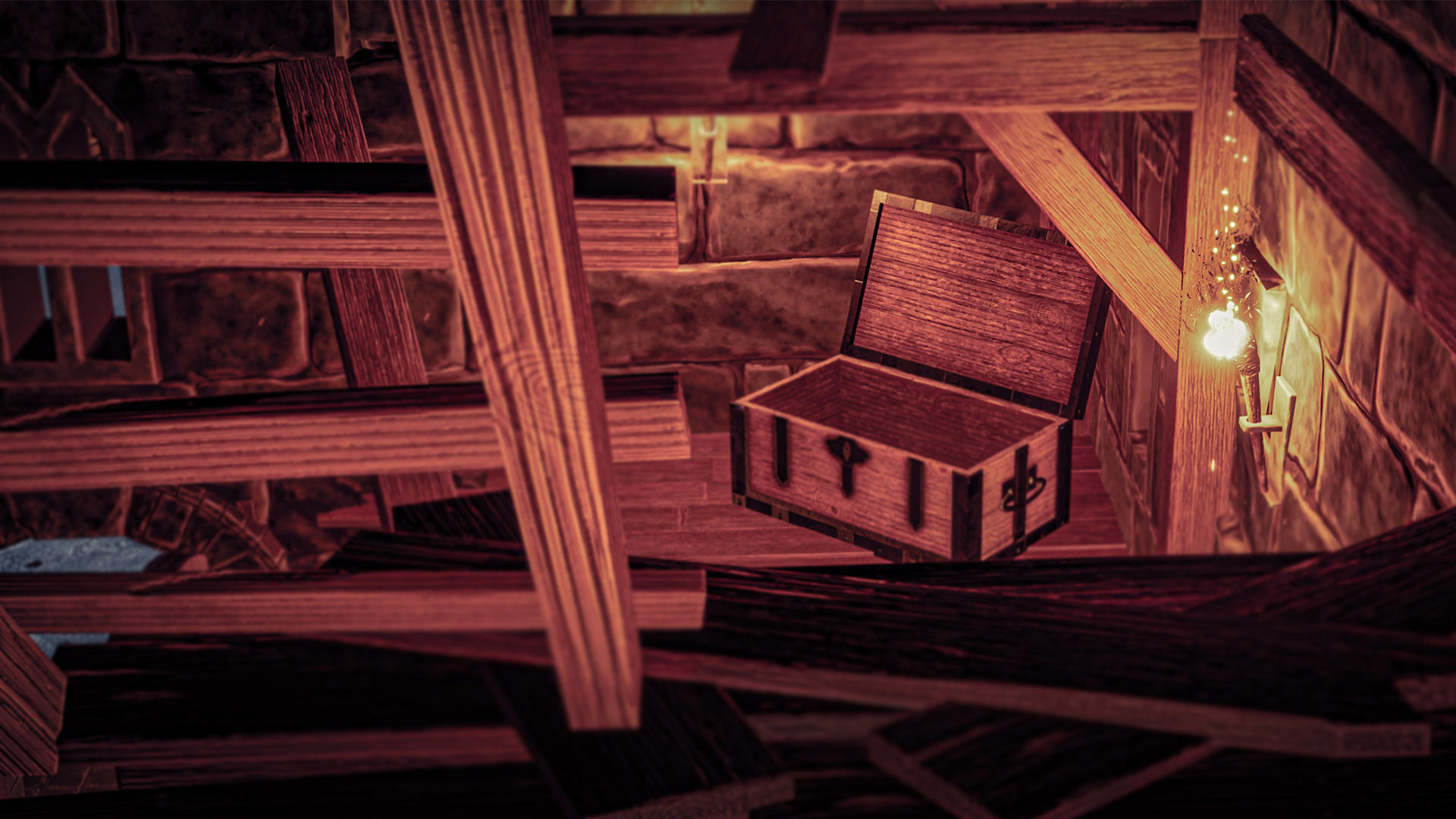 Castle Ruins Props Asset Low-poly 3D model_40