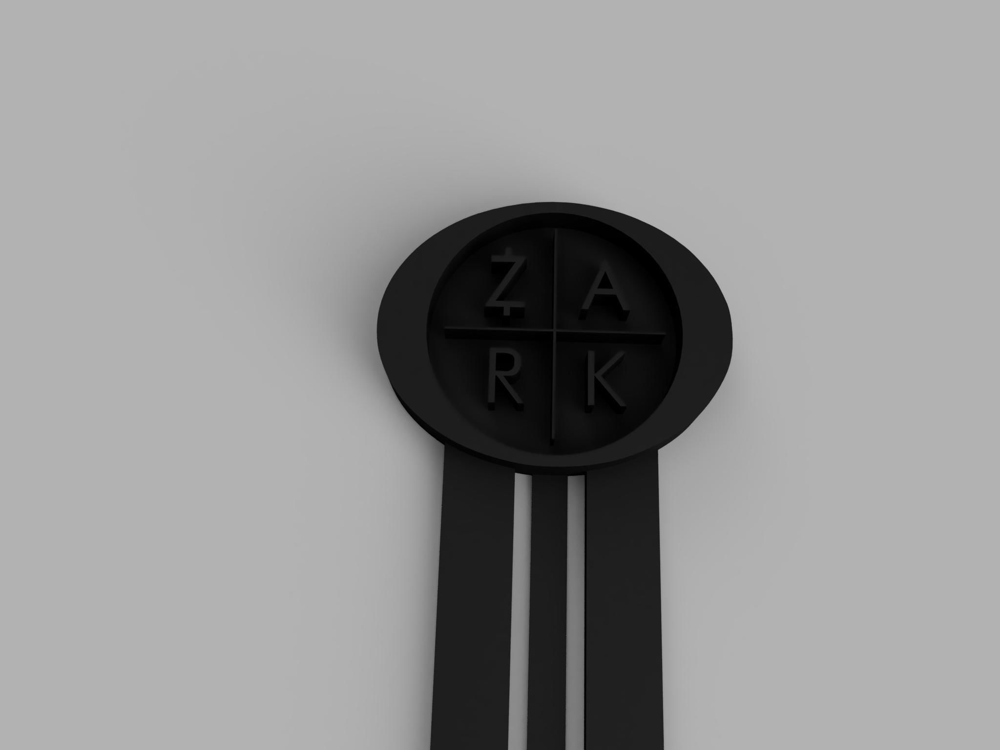 Bookmark Ozark 3D print model_2