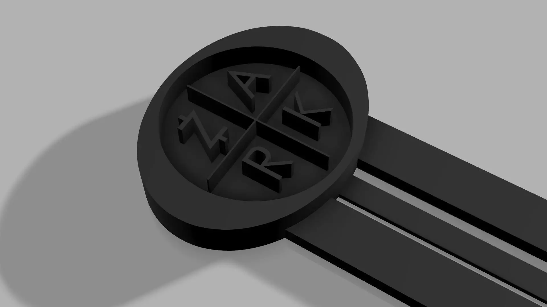 Bookmark Ozark 3D print model_0