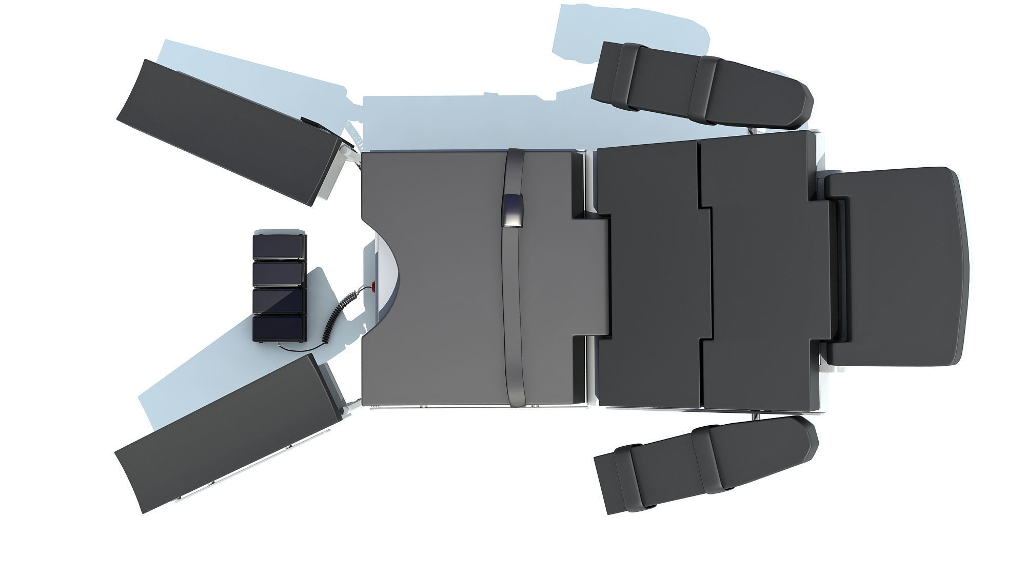 Operating Table 3D model_11
