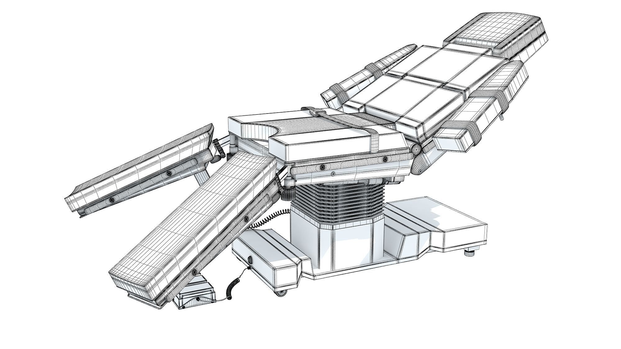 Operating Table 3D model_13