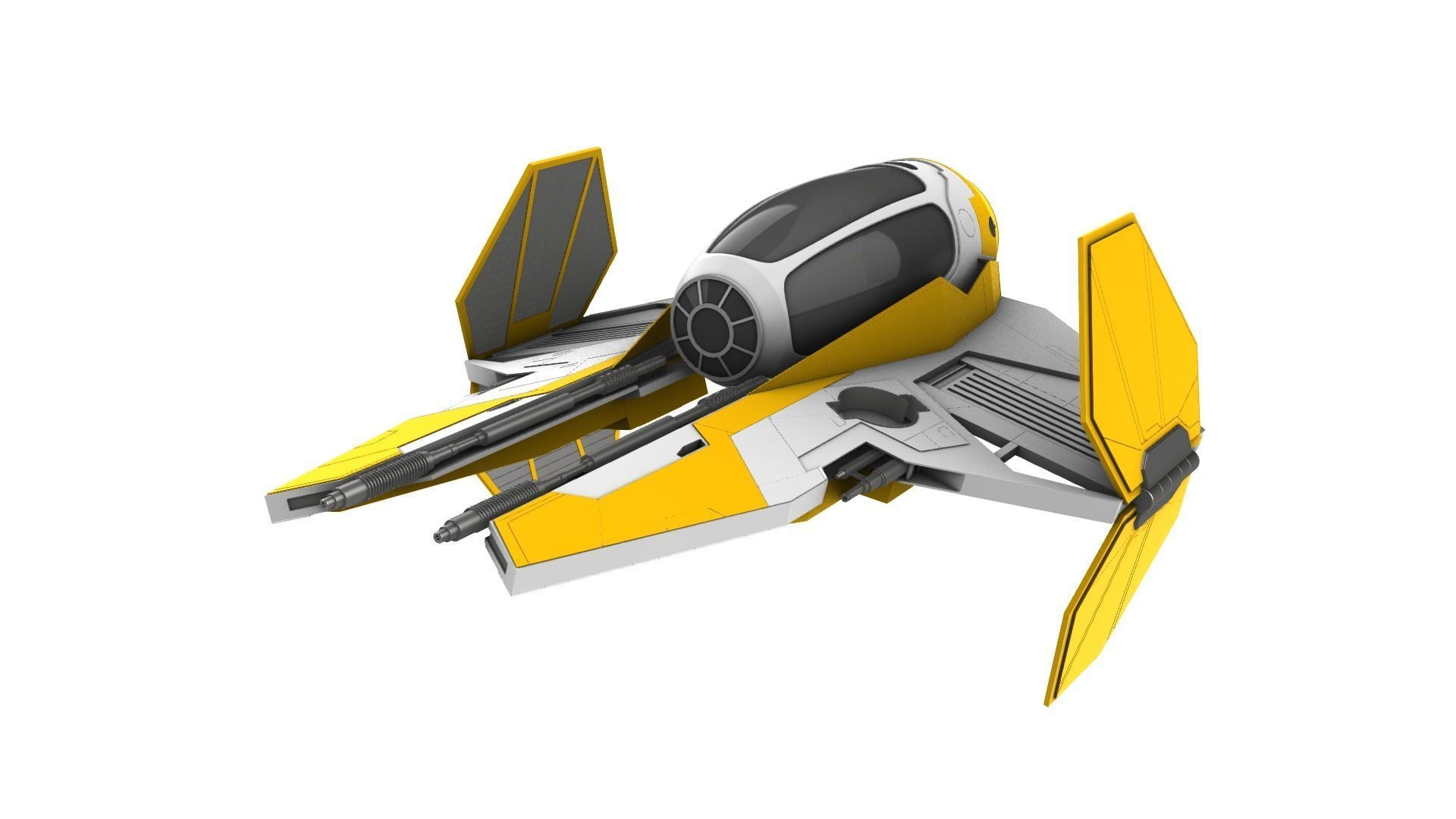 STAR WARS Jedi Interceptor ETA-2 3D model_3