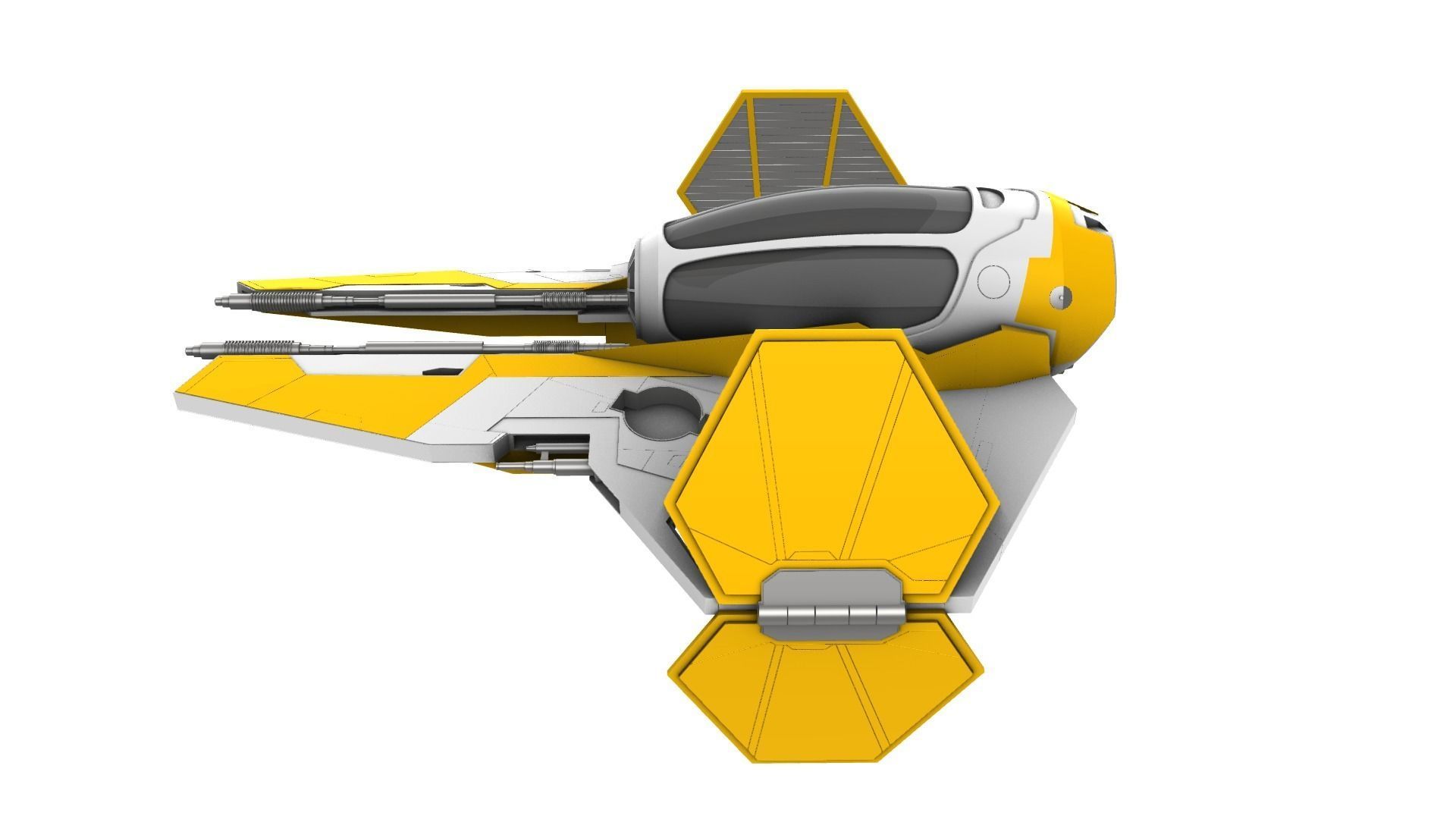 STAR WARS Jedi Interceptor ETA-2 3D model_5