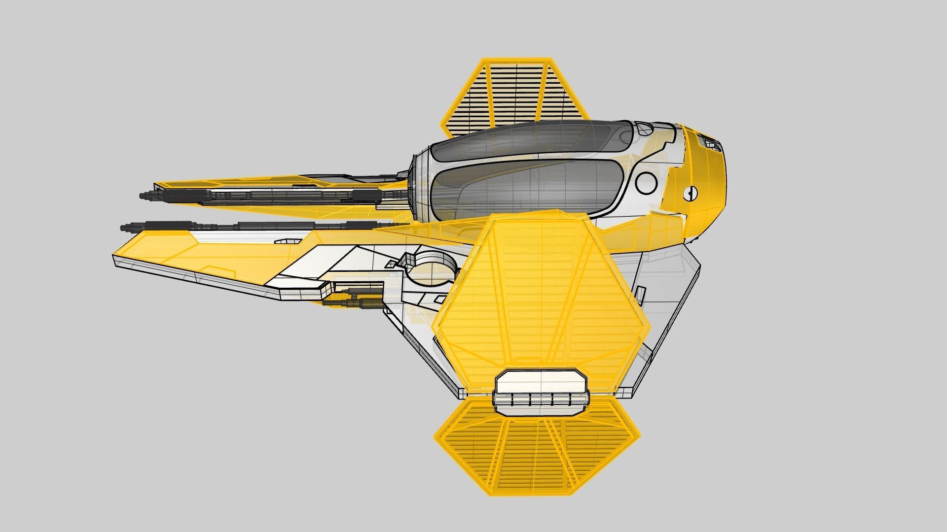STAR WARS Jedi Interceptor ETA-2 3D model_11