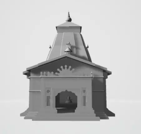 kedarnath temple Free 3D print model_0
