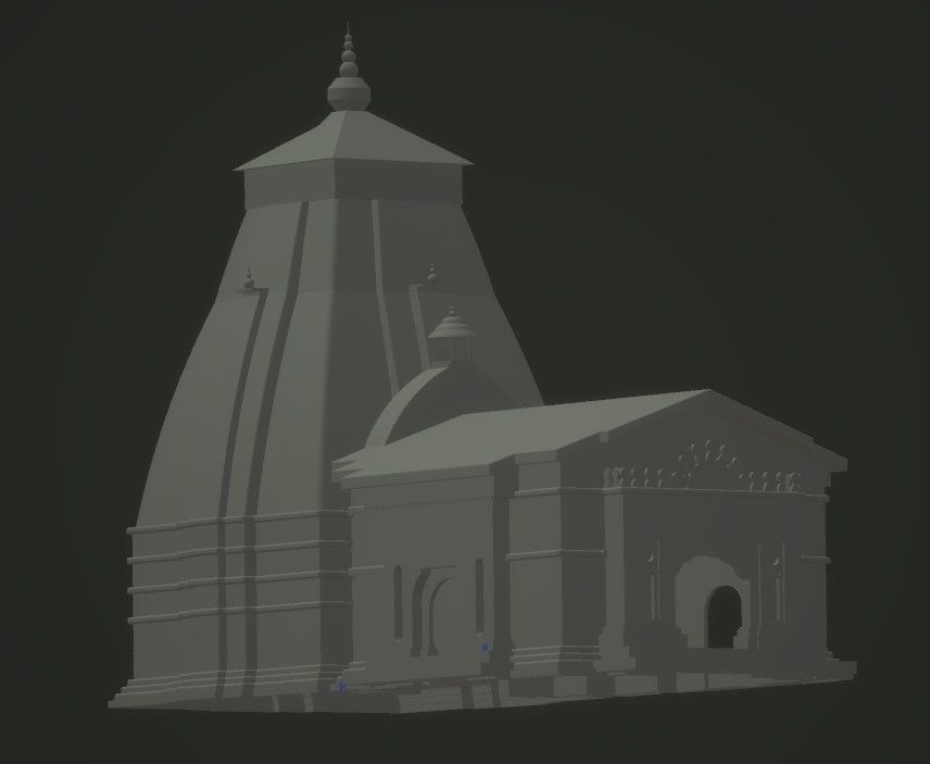 kedarnath temple Free 3D print model_9