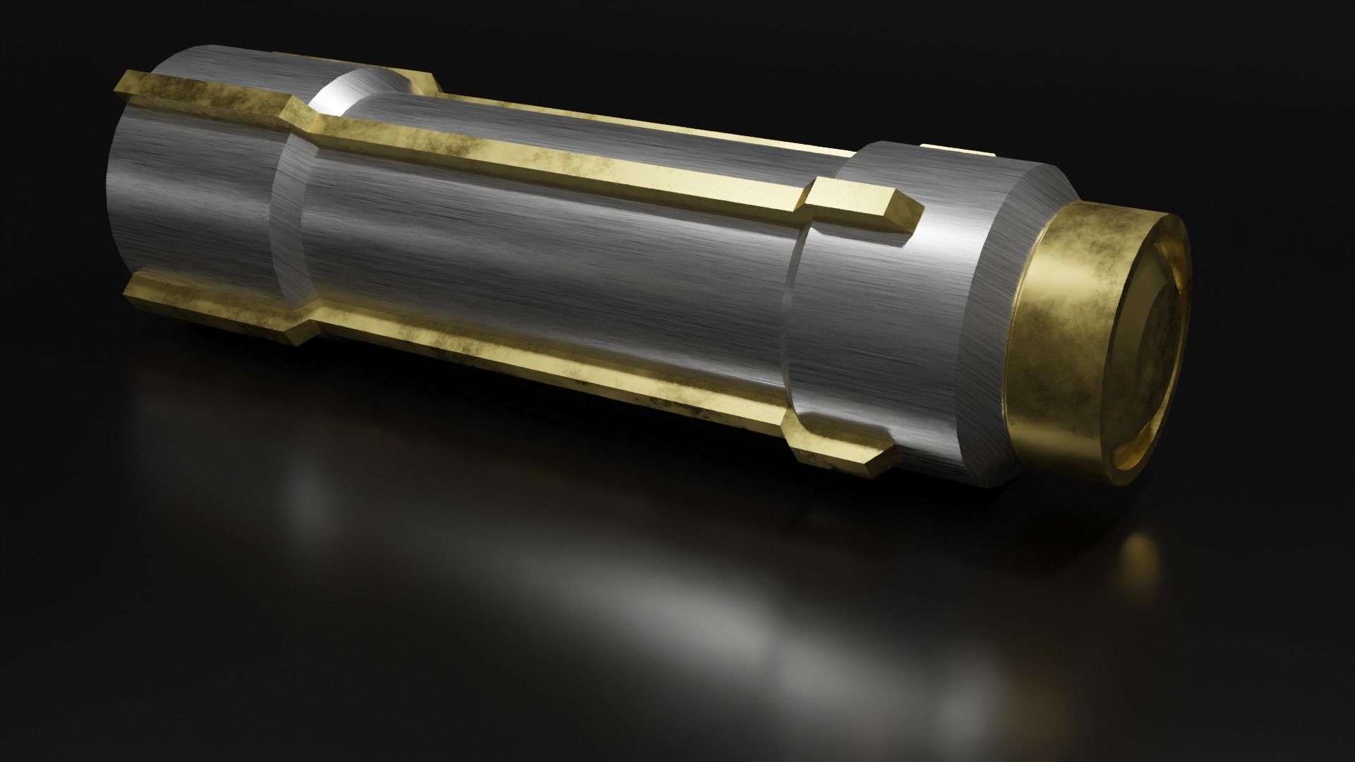 Coaxium Hyperfuel Container Low-poly 3D model_1