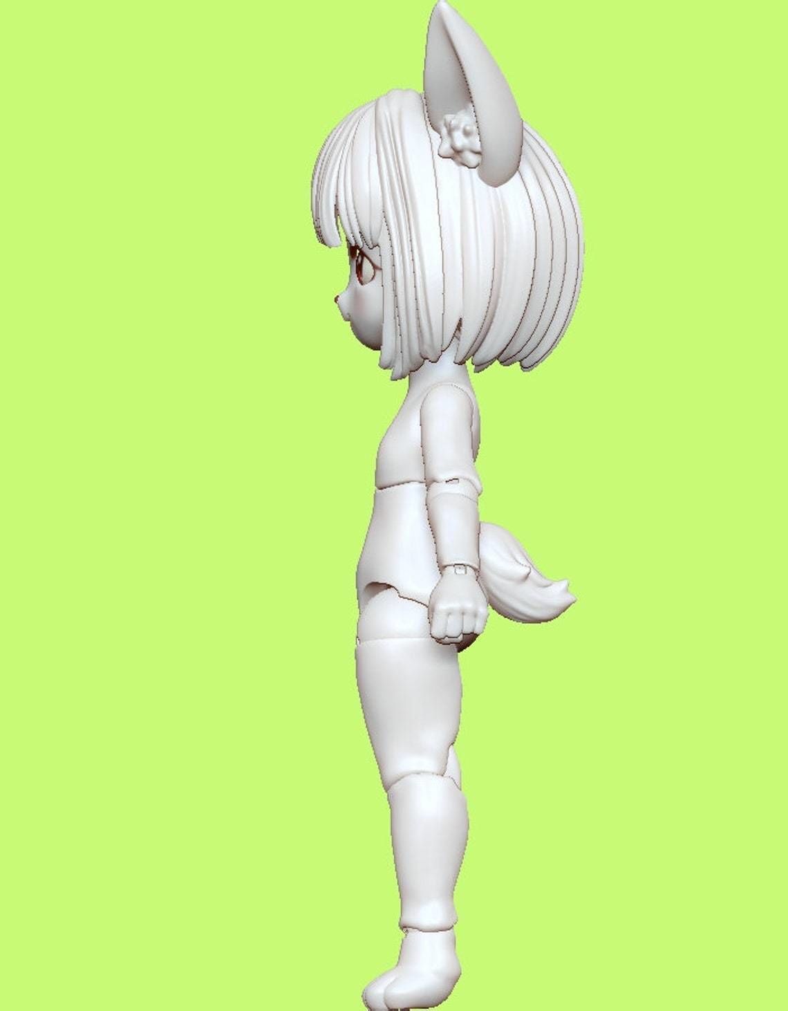 Anya Atelier - Inari BJD series 3d print file 3D print model_1