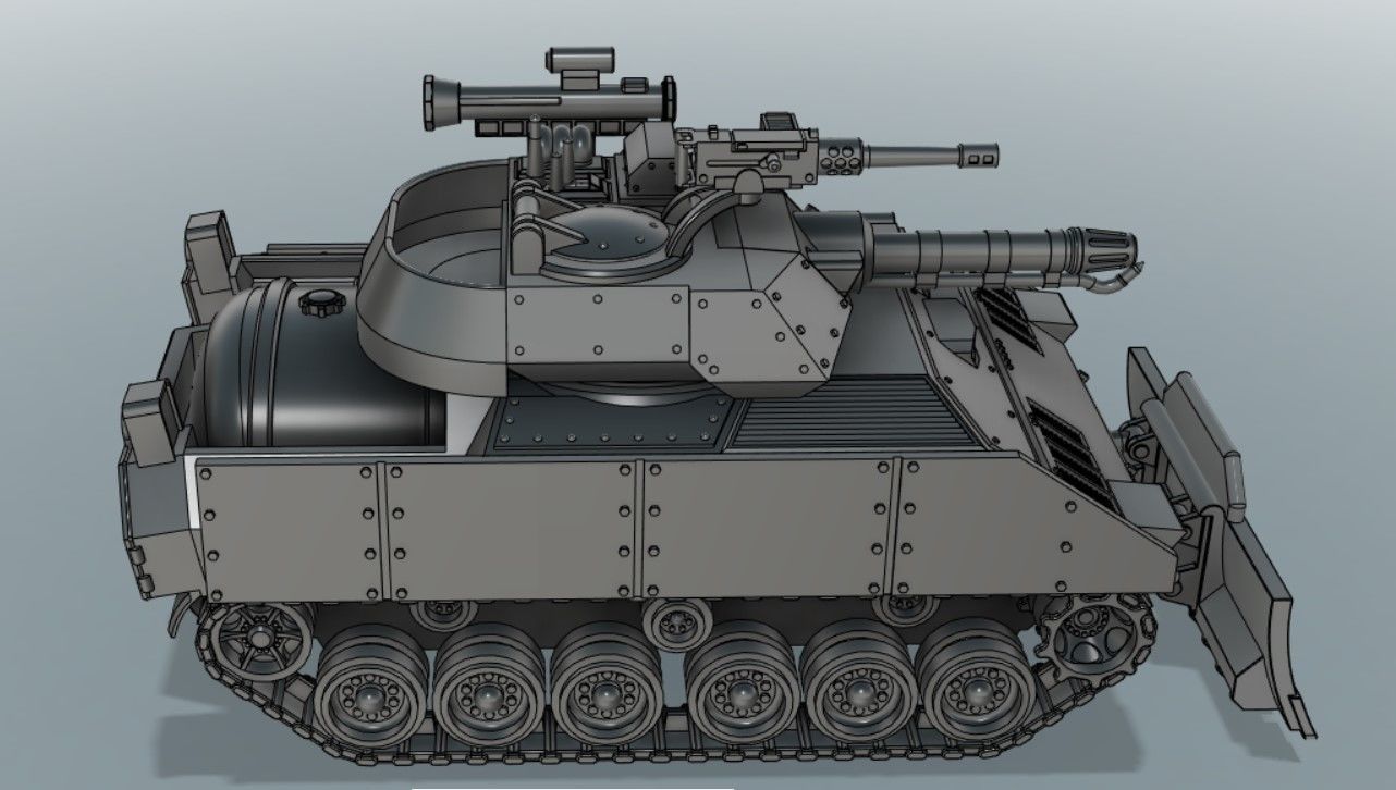 Zippo Flame Tank 3D print model_6