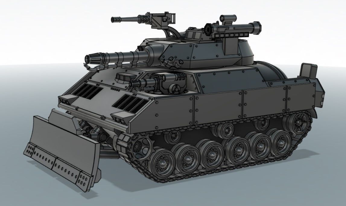 Zippo Flame Tank 3D print model_4