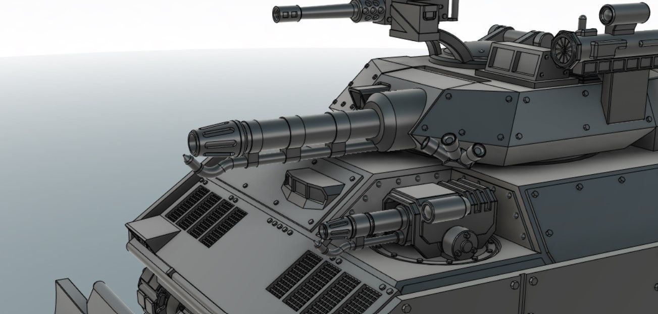 Zippo Flame Tank 3D print model_3