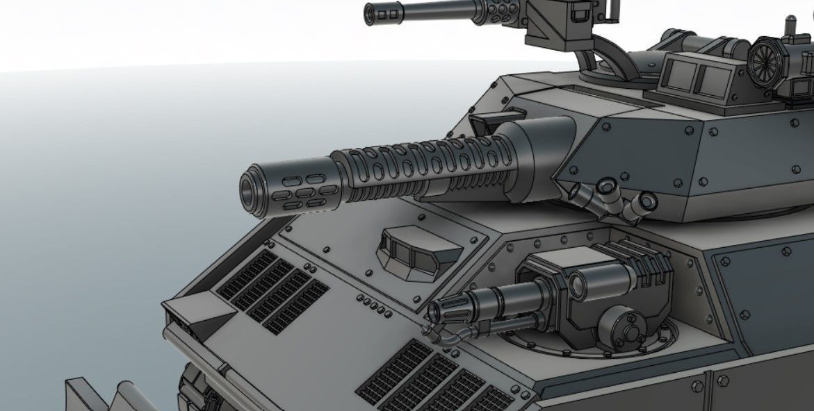 Zippo Flame Tank 3D print model_2