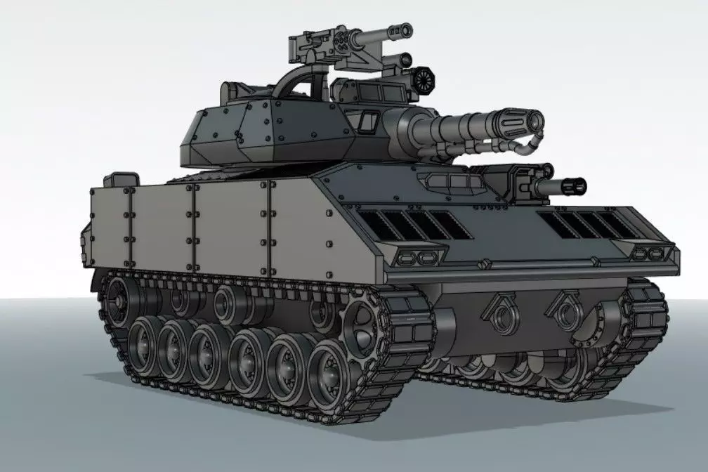 Zippo Flame Tank 3D print model_0