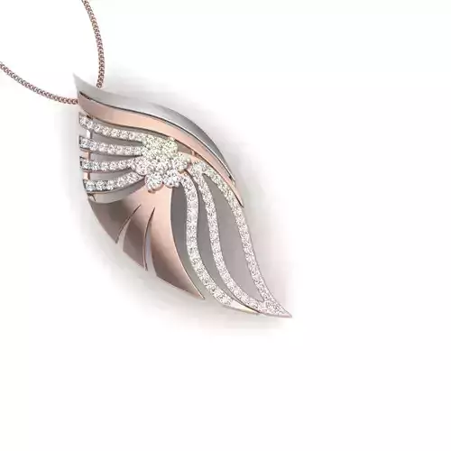 Women pendant 3dm render detail 