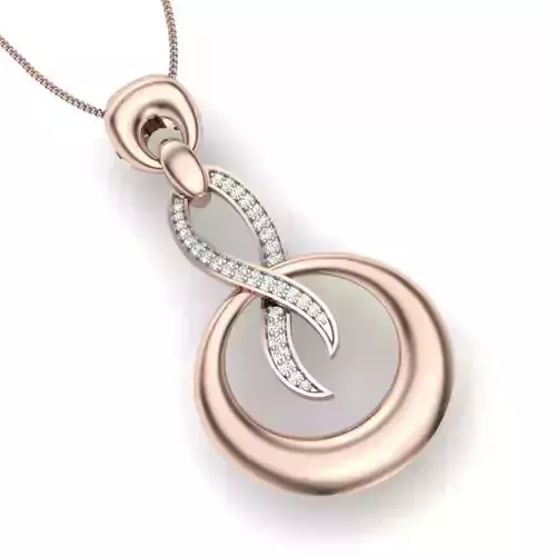 pendant with diamond