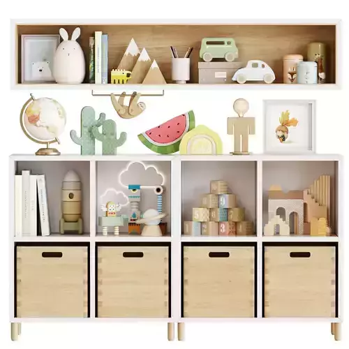 Child Room Decor-14 3D model
