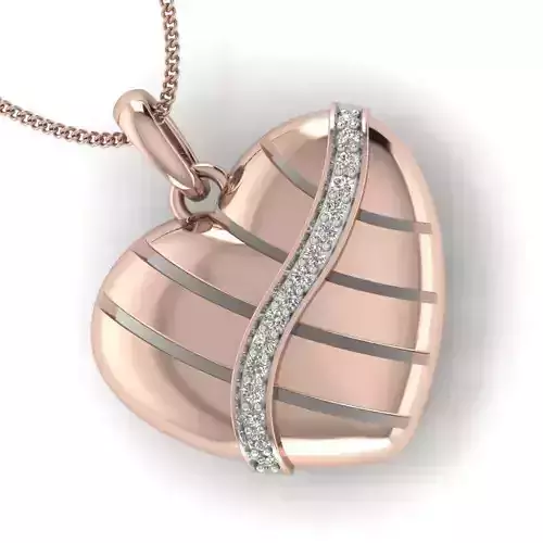 Women Heart pendant 