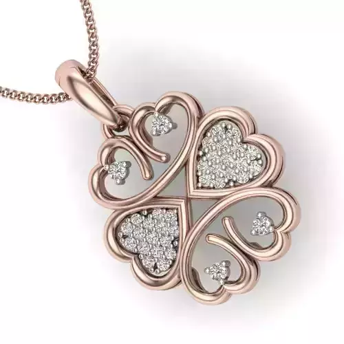 Women Heart pendant 